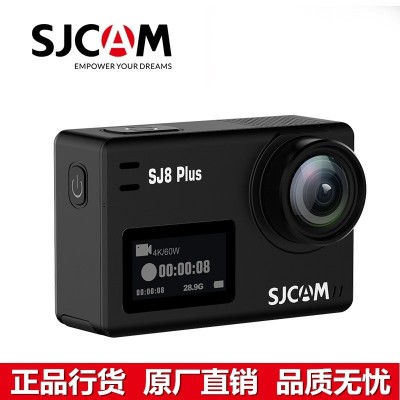 SJCAM SJ8 PLUS 4k运动相机高清运动摄像机双屏户外骑行水下相机