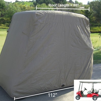210D 4人座高尔夫球球车车罩球车罩 生产各种车衣车罩 高尔夫车罩