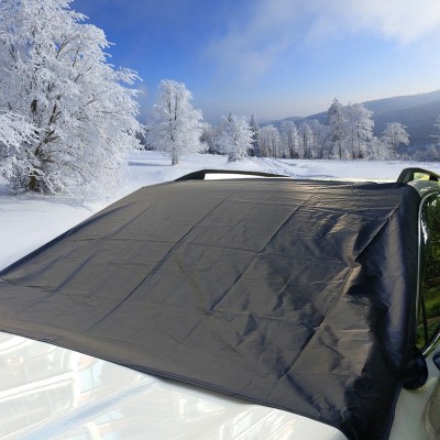 跨境专供冬季防雪挡防雪罩汽车防霜挡遮雪挡磁吸雪挡2020新款雪挡