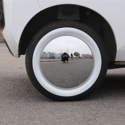 适用于宏光miniev马卡龙轮毂盖改装专用复古轮毂装饰电镀镜面轮毂