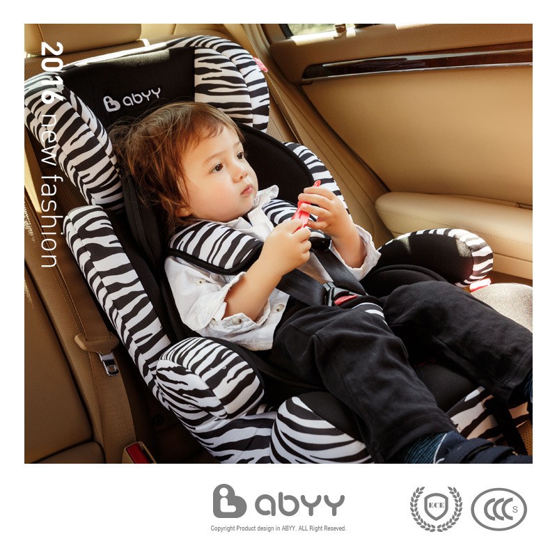 ABYY艾贝儿童安全座椅婴儿宝宝车载坐椅汽车用9个月-12岁 3C认证