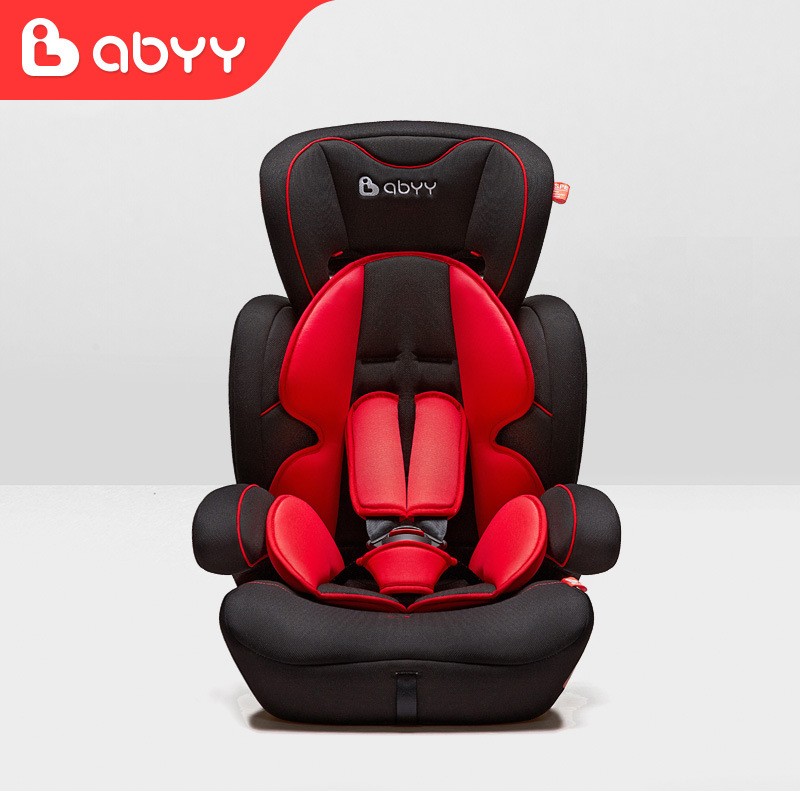 ABYY艾贝儿童安全座椅汽车用9个月-12岁 3C认证