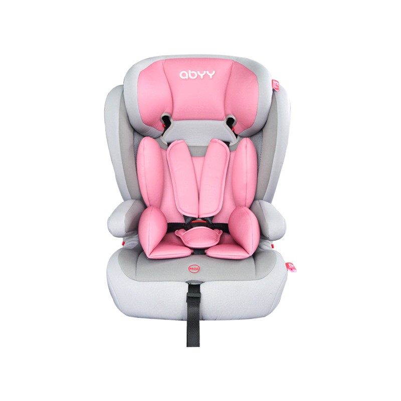 ABYY儿童安全座椅汽车用便携式婴儿座椅0-6岁-12岁通用isofix