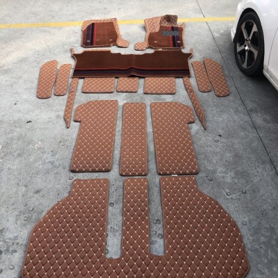 出口泰国马来西亚日本加拿大英国汽车地毯汽车脚垫阿尔法威尔法