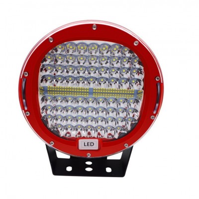 9英寸408W圆形汽车LED工作灯越野车货车改装汽车灯跨境电商爆款